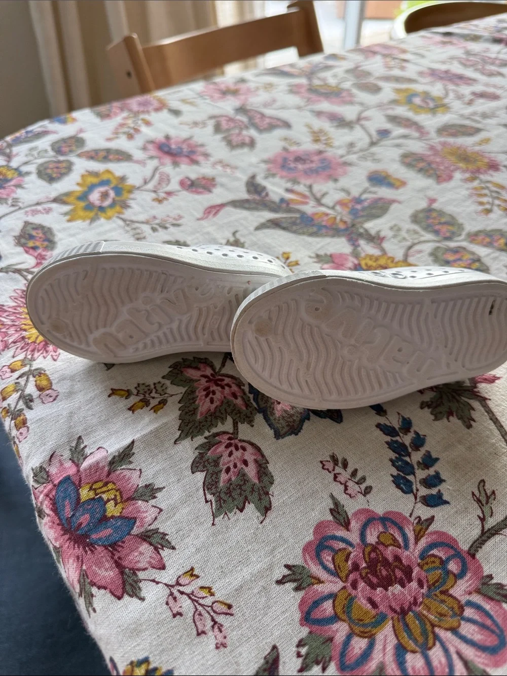 Native Kids Slip-On Water Shoes in White